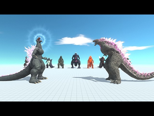 All Godzilla Tournament - Animal Revolt Battle Simulator | ARBS