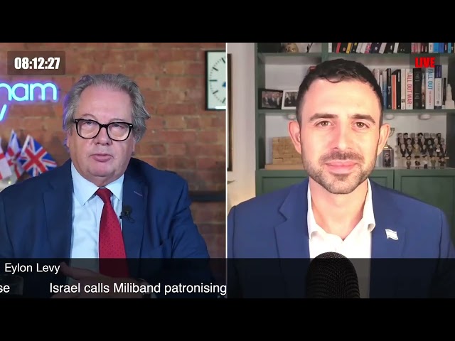 “Hamas Has Got to Go” | Eylon Levy on Mike Graham (21 August 2026)