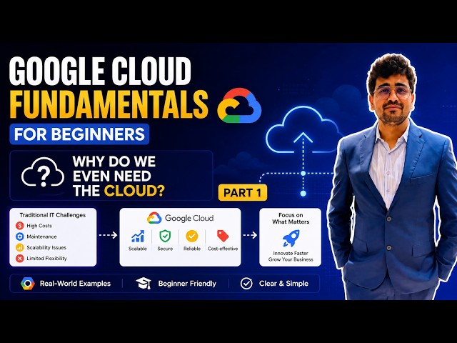 (Part 1 )Google Cloud Fundamentals for Beginners: Why Do We Even Need the Cloud? (Part 1)