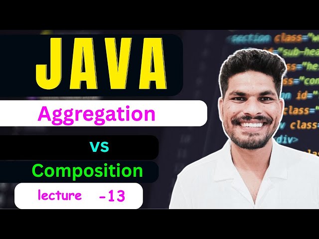Aggregation vs Composition in Java Explained in Hindi 🔥 | One Stop Video for Complete Understanding
