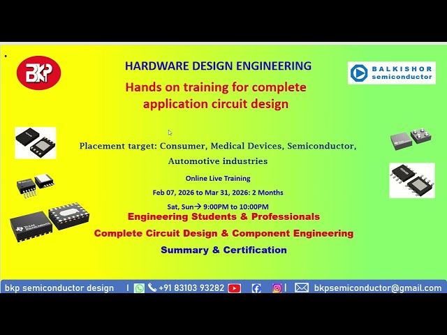 Hardware Design Engineering Course