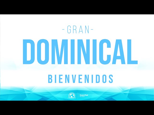 Culto de Escuela Dominical 22-Marzo-2026
