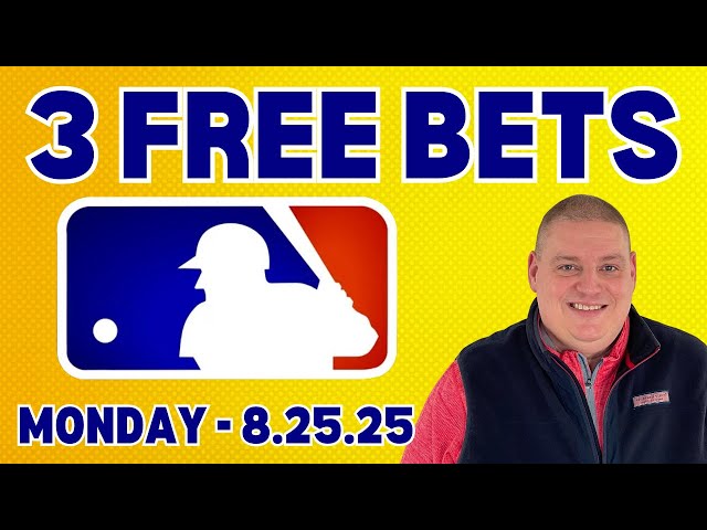 Monday Free 3 Picks & Betting Predictions - 8/25/25 l Craig's Picks, Bets, & Predictions