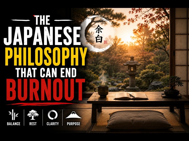 The Japanese Philosophy That Can End Burnout (Before It's Too Late)