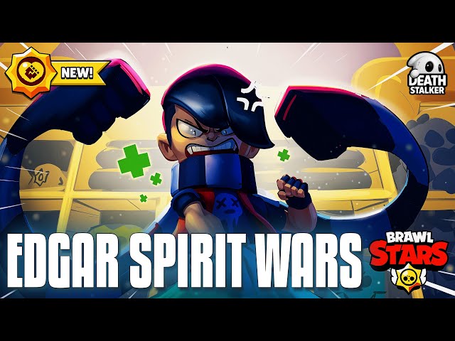 Edgar Spirit Wars INSANE Gameplay ⚔️ | Best Edgar Plays – Brawl Stars