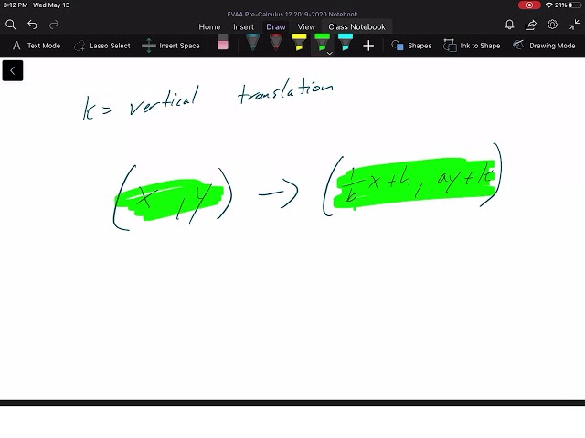 BC Pre-Calculus 12 - 7.2 Transformation of Exponential Functions