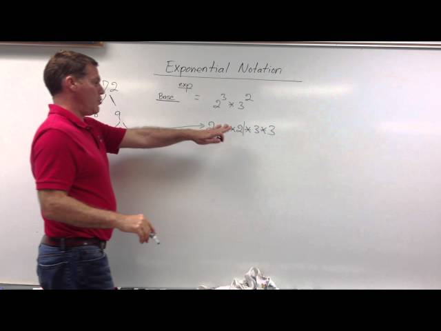 Exponential Notation