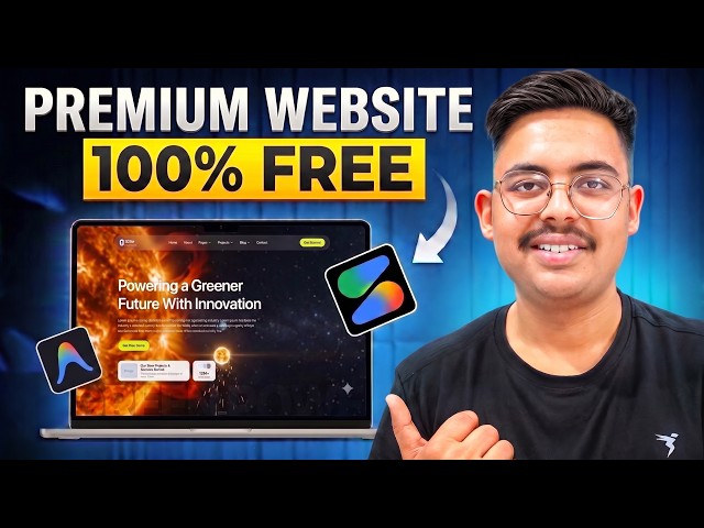 Build a Premium Animated Website for FREE with AI (0 Coding)