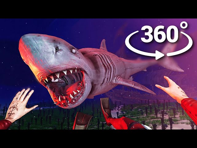 Shark Attack Underwater  360° VR Video