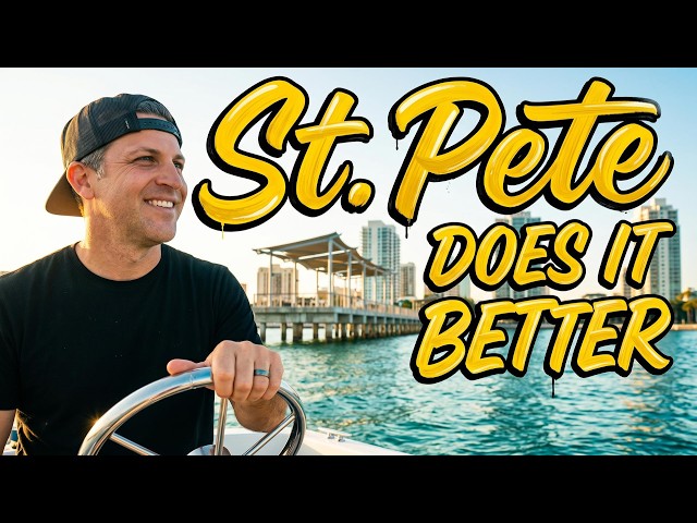 St Pete Perfected the Florida Lifestyle Tampa Missed!
