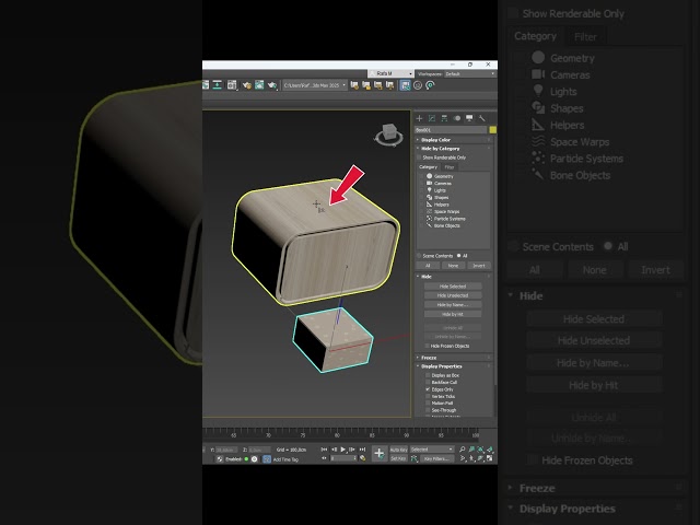 3ds Max Objeto Preciso Na Superficie #3ds #3dsmax #3dshorts #3dstory #3dsmaxtutorials #3dsmaxtips