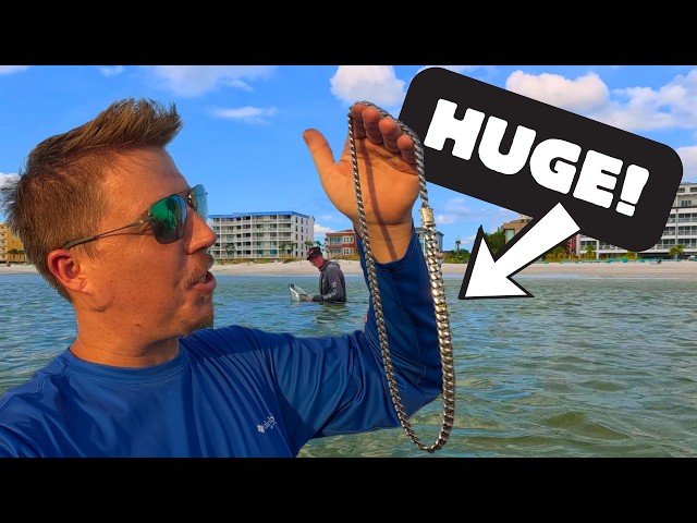 We Found a MASSIVE Chain in the Water