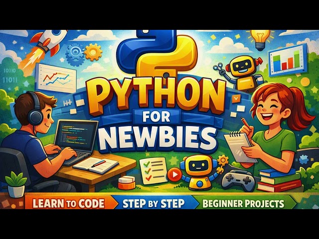Start Your Python Journey Today — Python for Newbies Channel Intro