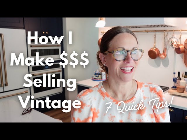 How to Be a Successful Vintage Reseller on Etsy | 7 Quick Tips to Boost Profit