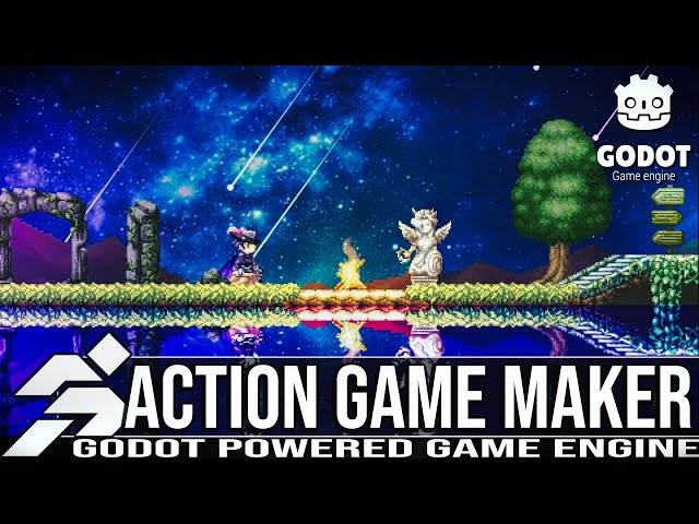ACTION GAME MAKER: New Godot-Powered Engine from RPG Maker Creator!