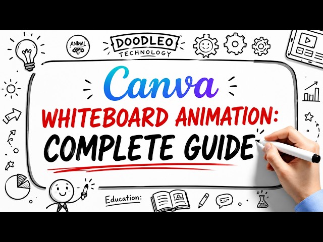Canva Whiteboard Animation: A COMPLETE Guide