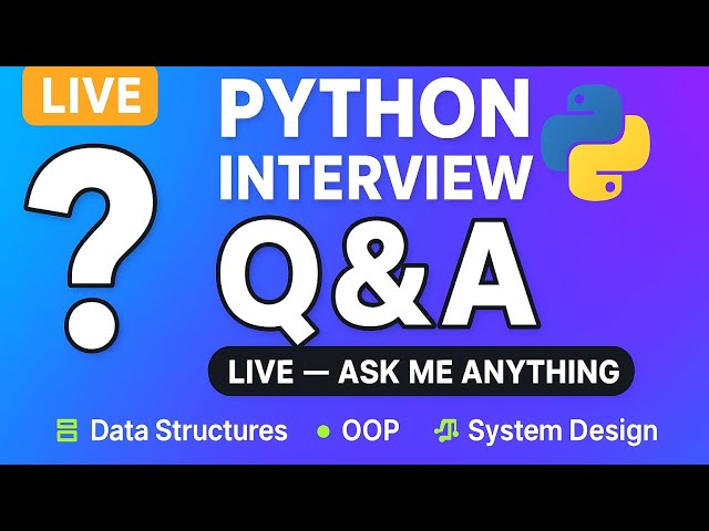 Python Interview Questions and Answers