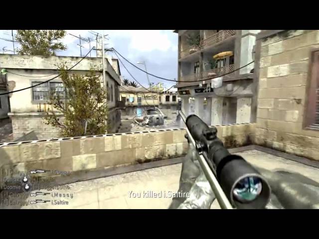 SPECTACULAR ROUNDS IN CALL OF DUTY 4  - 720p