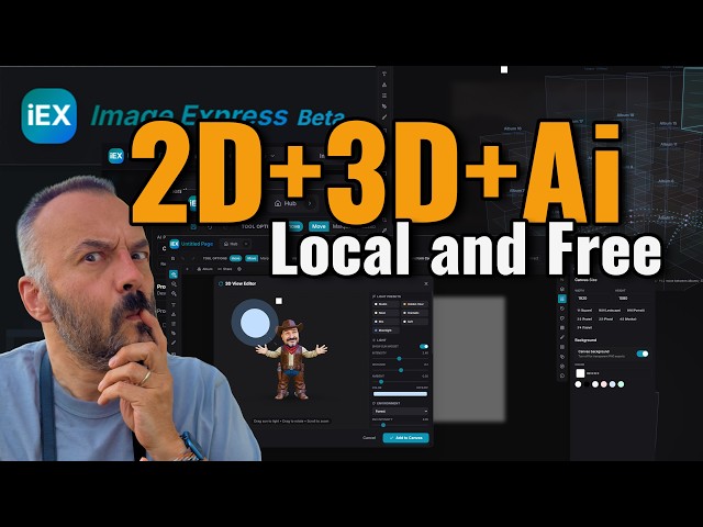 Free AI Creative Studio That Combines 2D, 3D, ComfyUI & Agents
