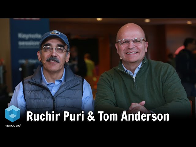 Ruchir Puri, IBM and Tom Anderson, Red Hat | AnsibleFest 2022