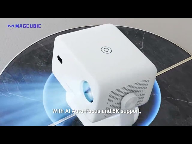 Magcubic 8K L018 Projector 650ANSI Native 1080P Auto Focus & Keystone 360° Rotate.