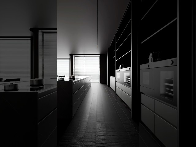Dark interior animation in 3ds max. Tutorials of animation and 3d visualization on my Patreon