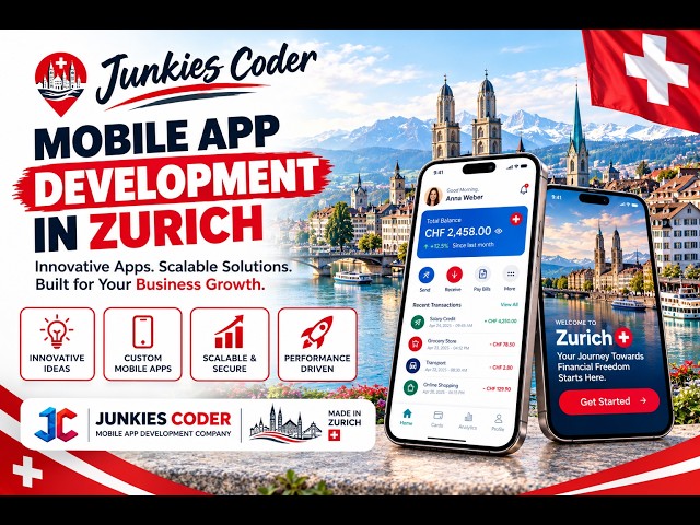 Zurich App Development Company | Building Scalable Mobile Experiences for Businesses