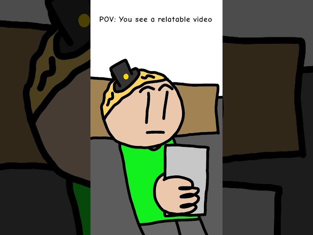 POV: You See a Relatable Video #short #animation
