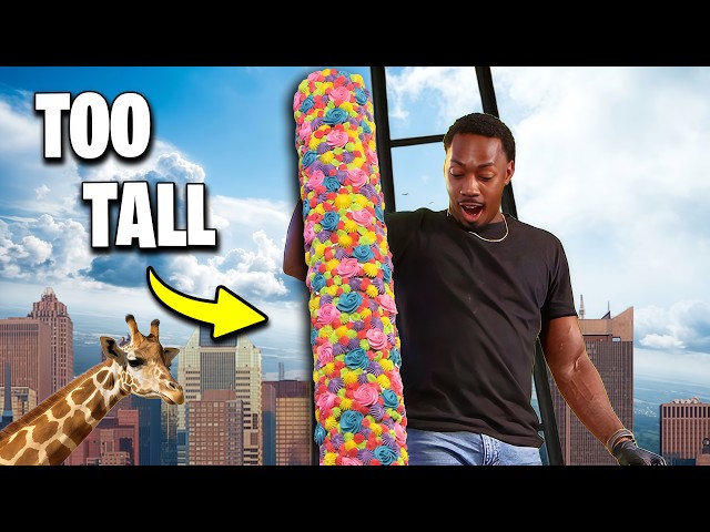 I Tried Making the Tallest Cake Ever