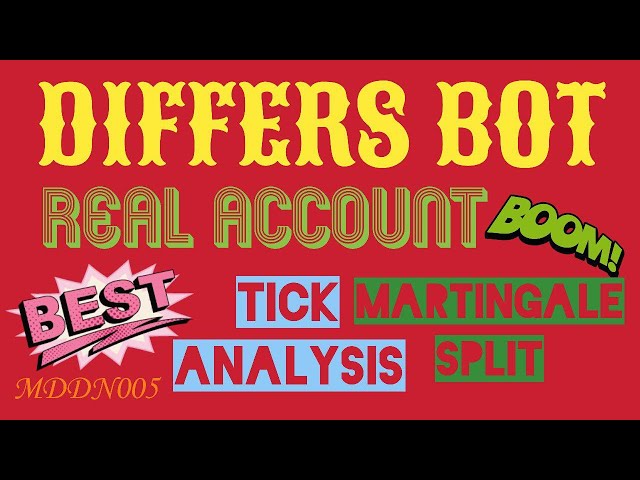 *REAL ACCOUNT* Digit Differ Binary Bot - Last Digit Analysis Strategy with Split Martingale
