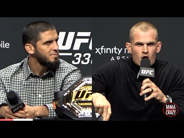 Islam Makhachev vs. Ian Machado Garry Press Conference Highlights for UFC 330