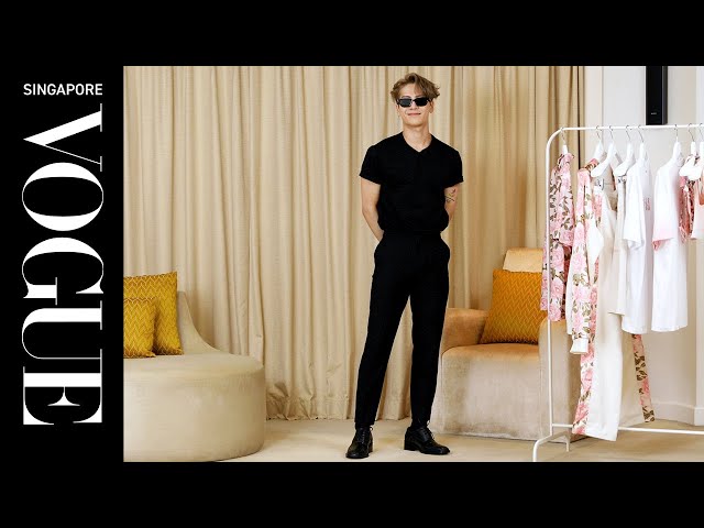 How Jackson Wang styles the new TEAM WANG design: SPARKLES MUDANCE collection