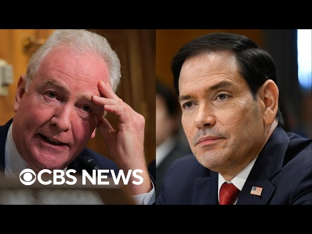 Watch: Van Hollen slams "illegal war" in Iran and calls Trump foreign policy a "dumpster fire"