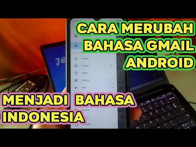 Tutorial on How to Change Gmail Language to Indonesian on Android