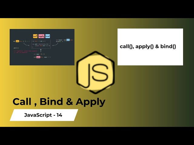 Master JavaScript: call(), bind(), and apply() Explained Simply 💡