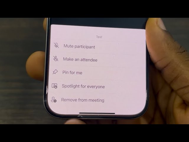 How to Mute Someone in Microsoft Teams Meeting