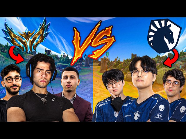5 Challenger One-Tricks vs PRO LCS Team in League of Legends w/ Team Liquid