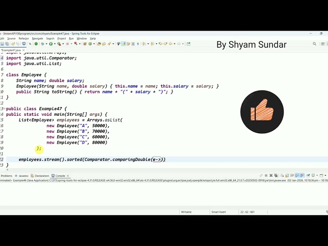 Get top 3 highest paid employees || 47 || Shyam Sundar