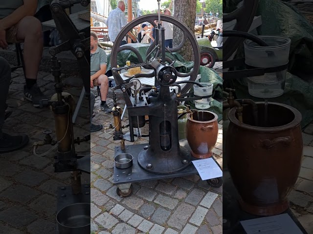 Stationary engines at Dordt in Stoom - #StationaryEngine #Sterling #Engine