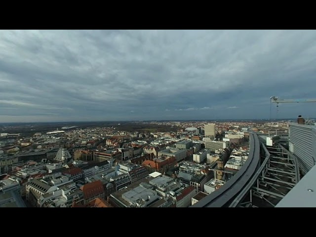 Panorama Cafe City-Hochhaus Leipzig 3D 180 VR