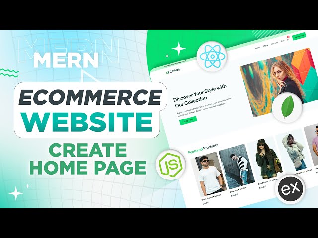 Day 2 | MERN Stack eCommerce Website | Create Home Page | PHP Tech Life Hindi