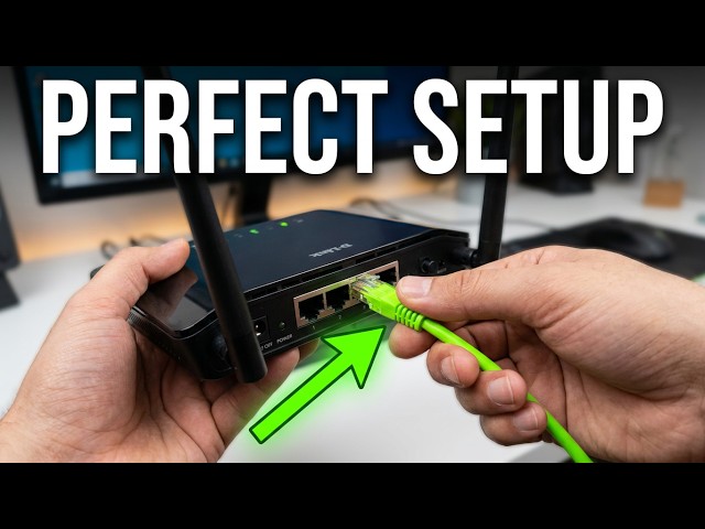 🔥✅🤩Home Networking: Patch Cord Setup Part 1 | Best home networking patch cord setup part 1✅🔥🔥#viral