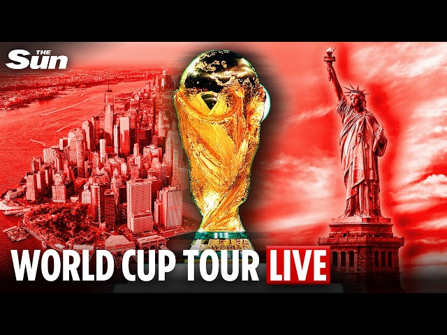 LIVE: World Cup trophy arrives in New York for historic museum tour