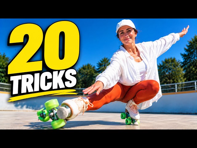Learn 20 Roller Skating Tricks in Just 20 Minutes