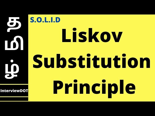 Liskov Substituition Principle Explained - SOLID Design Principles | Example Code |  InterviewDOT