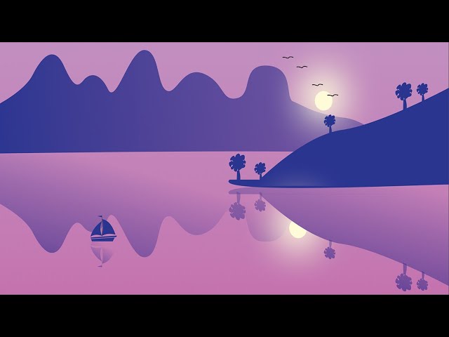 Tutorial Design corelDRAW Landscape with Mountain | 2d Design in corelDRAW