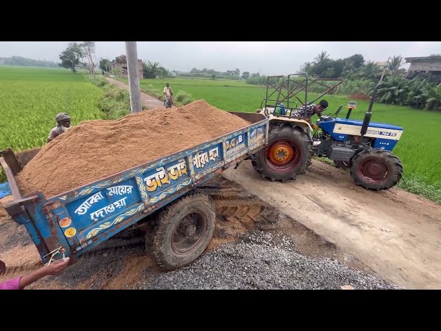 Amazing Tractor Loading Unloading Videos #tractortrolleyvideos #tractorvideo