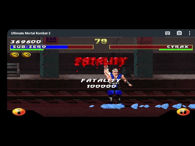 ULTIMATE MORTAL KOMBAT 3 - MOBILE J2ME JAVA PORT - SHORT PLAY