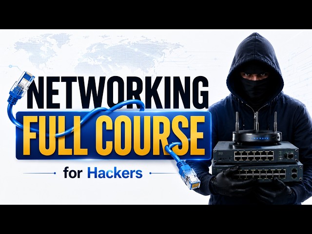 Networking for Hackers Full Course — Zero to Expert in One Video 2026
