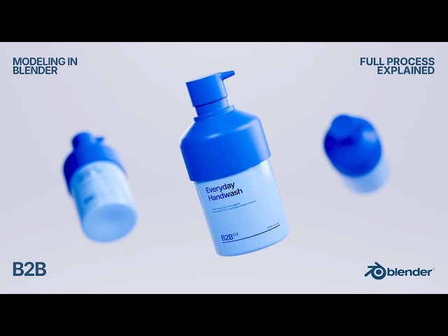 Make this under 10 mins in Blender. texturing, lighting. Product visualization | full tutorial.